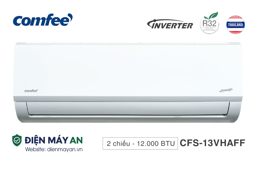 Điều Hòa Comfee Inverter 12500 BTU 2 Chiều CFS-13VHAFF